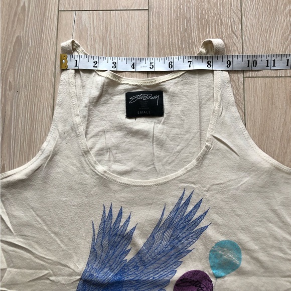 Stussy Japan x Hiroshi Tanabe Graphic Tank Top Women’s Size S - Picture 3 of 11